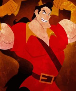 Powerful Gaston Paint By Numbers