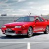 Red Skyline R32 Paint By Numbers