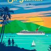 ST Thomas US Virgin Islands Poster Paint By Numbers