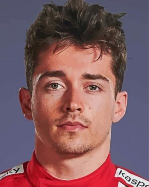 The Race Driver Charles Leclerc Paint By Numbers