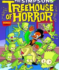 The Simpsons Treehouse Of Horror Animated Movie Paint By Numbers