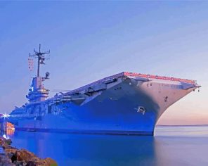 USS Lexington Paint By Numbers