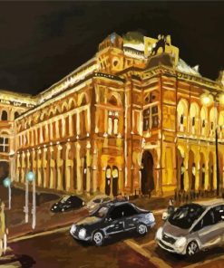Vienna Opera House Art Paint By Numbers