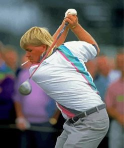 Young John Daly Golfer Paint By Numbers