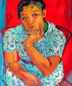 A Womens Think By Irma Stern Paint By Numbers