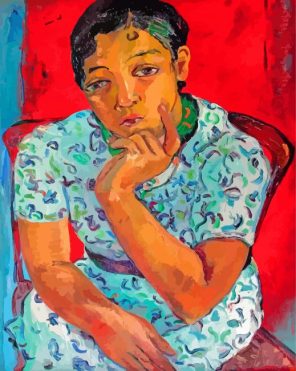 A Womens Think By Irma Stern Paint By Numbers