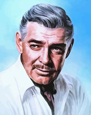 Aesthetic Clark Gable Art Paint By Numbers