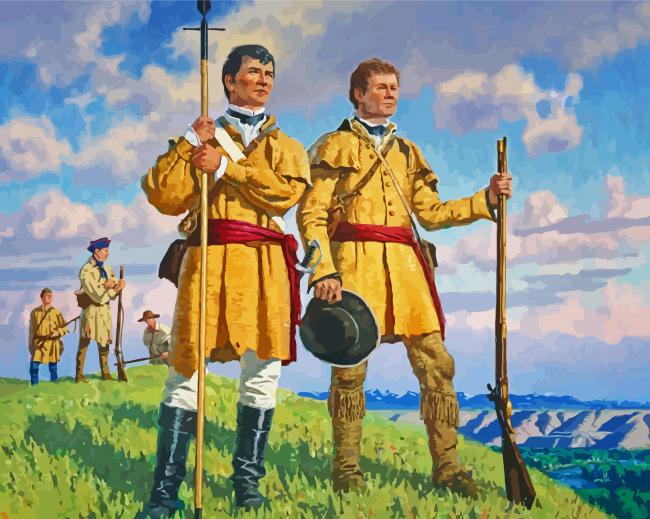 Lewis And Clark Paint By Numbers