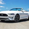 White 2018 GT Mustang Paint By Numbers