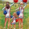 Aesthetic Girls Cheerleading Art Paint By Numbers