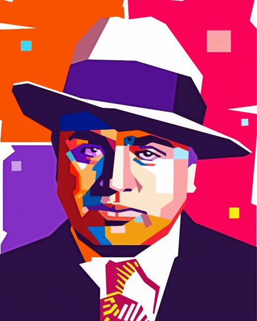 Al Capon Pop Art Paint By Numbers