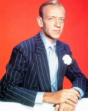 American Actor Fred Astaire Paint By Numbers