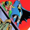 Batman And Robin DC Comic Paint By Numbers