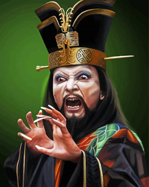 Big Trouble in Little China Illustration Paint By Numbers