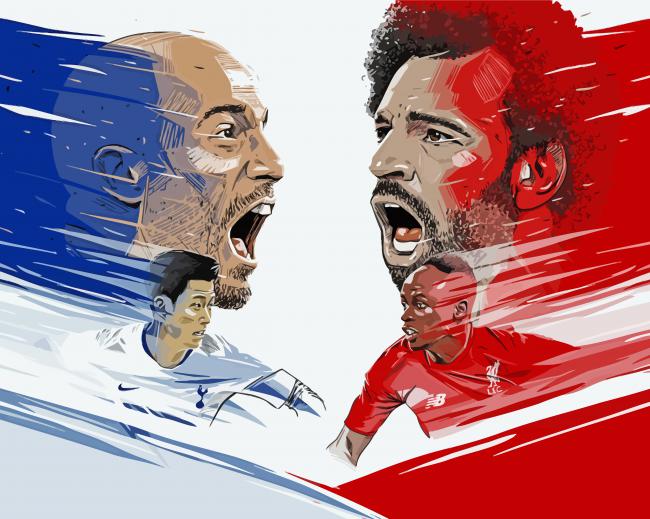 Champions League Final Art Paint By Numbers