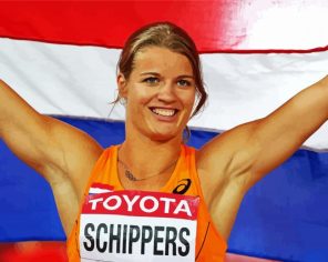 Dafne Schippers Paint By Numbers