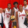 Detroit Pistons NBA Paint By Numbers