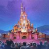 Disney Hong Kong Castle Paint By Numbers