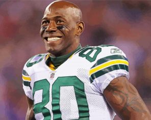 Donald Driver Player Paint By Numbers