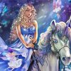Fairy And Unicorn Paint By Numbers