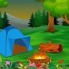 Forest And Camping Paint By Numbers