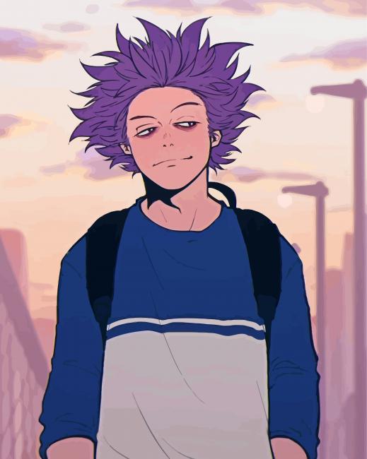 Hitoshi Shinso MHA Anime Paint By Numbers