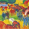 Horse Fair Max Pechstein Paint By Numbers