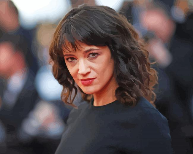 Italian Actress Asia Argento Paint By Numbers