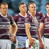 Manly NRL Paint By Numbers