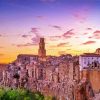 Pitigliano Sunset Paint By Numbers