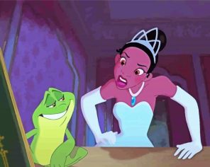 Princess And The Frog Paint By Numbers