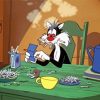 Sylvester Cat Smoking Paint By Numbers