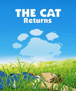The Cat Returns Poster Paint By Numbers