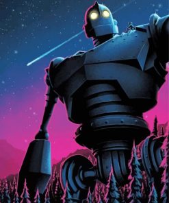 The Iron Giant Adventure Film Paint By Numbers