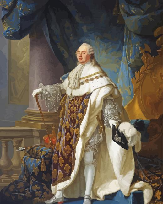 The King Louis XVI Paint By Numbers