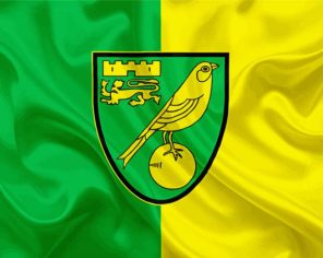The Norwich City FC Logo Paint By Numbers