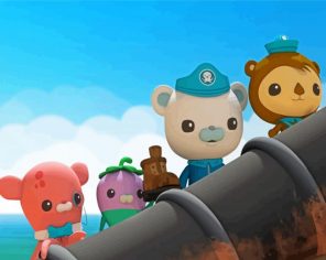 The Octonauts Paint By Numbers