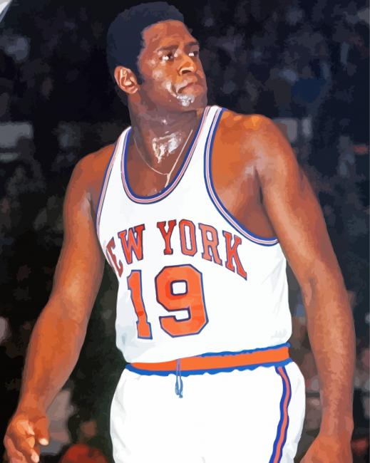 Willis Reed Player Paint By Numbers