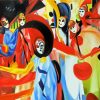 Abstract Carnival Venice Art Paint By Numbers