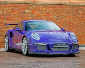 Aesthetic Porsche GT3 RS Paint By Numbers