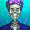 Aesthetic Frida Skeleton Paint By Numbers