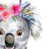 Animals With Flower Crown Paint By Number