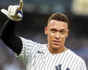 Baseball Player Aaron Judge Paint By Numbers
