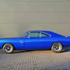Blue Dodge Charger 1970 Paint By Numbers