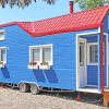Blue Tiny House Paint By Numbers