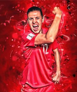 Christine Sinclair Art Paint By Numbers