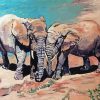 Elephant Lovers Paint By Numbers