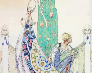 Illustrational Art By Kay Nielsen Paint By Numbers