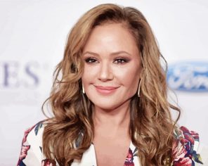 Leah Remini Paint By Numbers