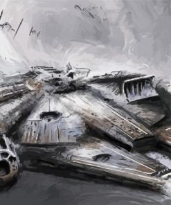 Millennium Falcon Paint By Numbers